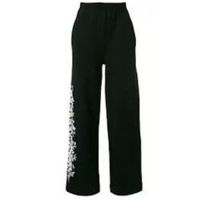 New Off-White Virgil Abbloh wide leg sweat pant lg